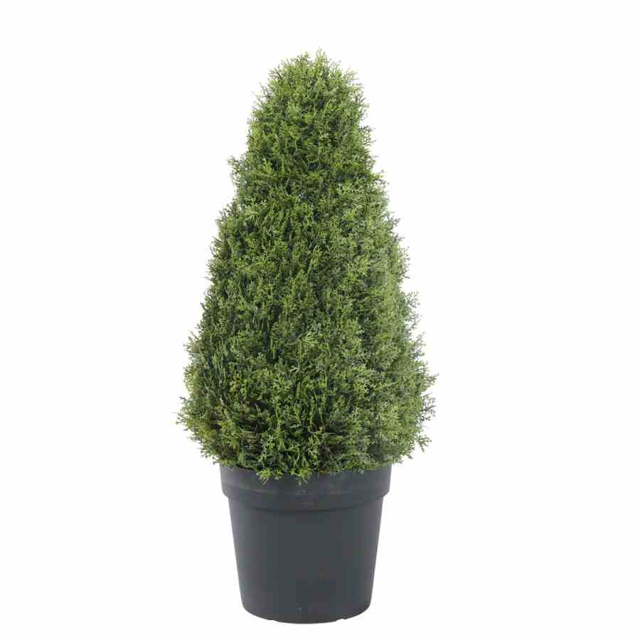 Bilde av Artificial Cedar Tower Topiary 90CM Height