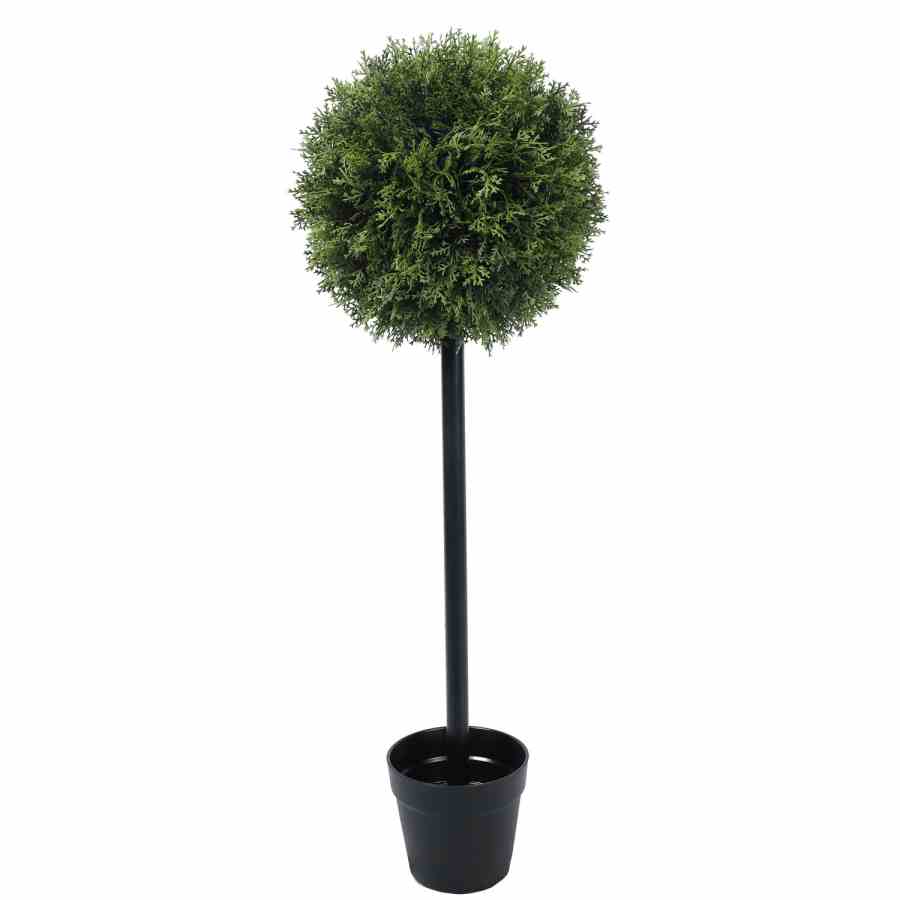 Bilde av Artificial Cypress Single Ball Topiary Outdoor 90CM