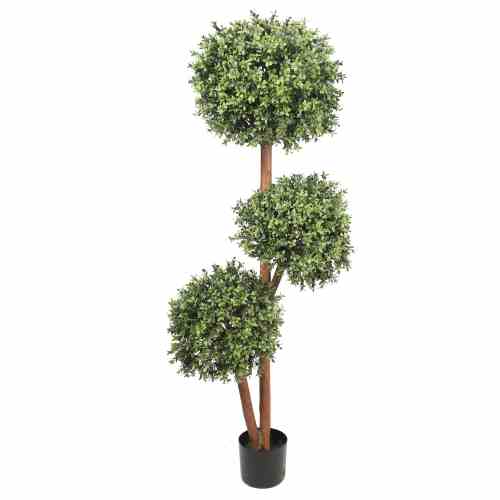 Bilde av Buxus Ball Deluxe Tree Outdoor UV Protected 120CM Height