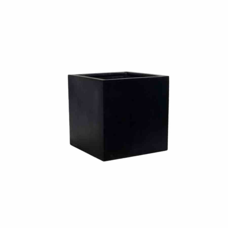Bilde av Fiberstone Qube 40cm x 40cm matt black