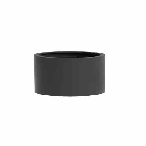 Bilde av Fiberstone Round plain x 45cm matt black