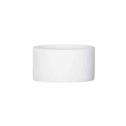 Bilde av Fiberstone Round plain x 45cm matt white