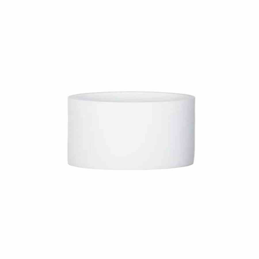 Bilde av Fiberstone Round plain x 45cm matt white