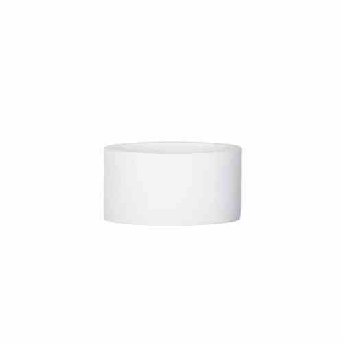 Bilde av Fiberstone Round plain Ø40cm x 35cm matt white