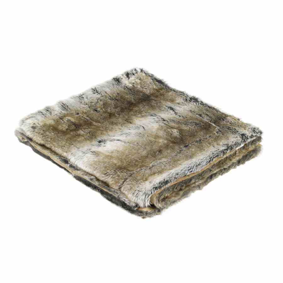 Bilde av Pels pledd Fox 130cm x 180cm