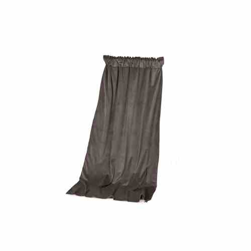 Bilde av Gardinhøyde 130cm x 240cm 15cm rynkebo m/fòr Velour Brown