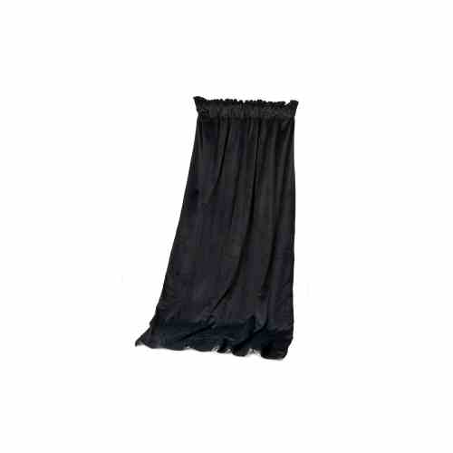 Bilde av Gardinhøyde 130cm x 240cm 15cm rynkebo m/fòr Velour Black