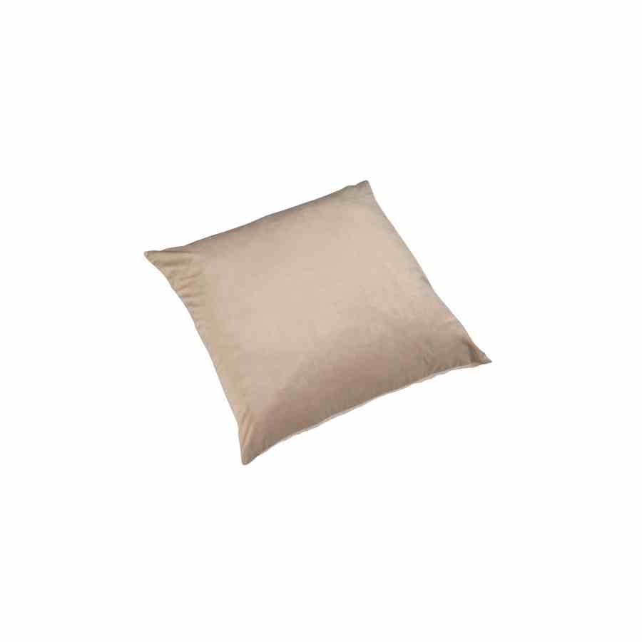 Bilde av Pute 55cm x 55cm Velour Beige Inkl. Dun/fjær innmat