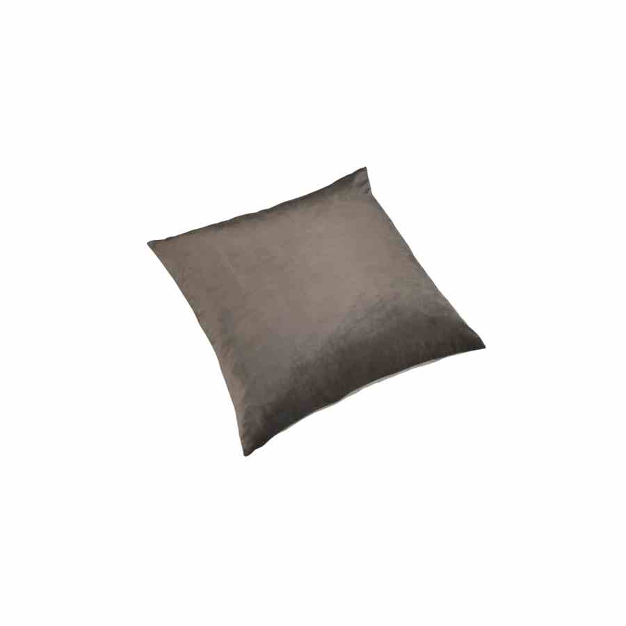 Bilde av Pute 55cm x 55cm Velour Muldvarp Inkl. Dun/fjær innmat