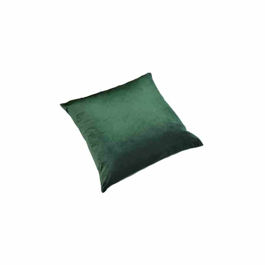 Bilde av Pute 55cm x 55cm Velour Green Inkl. Dun/fjær innmat
