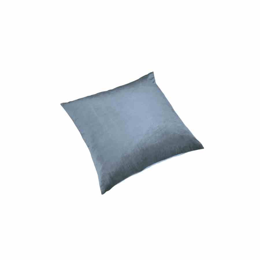 Bilde av Pute 55cm x 55cm Velour Sky Blue Inkl.Dun/fjær innmat
