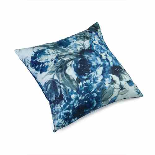 Bilde av Pute 50x50 Lin Flower Blue inkl. innmat dun fjær