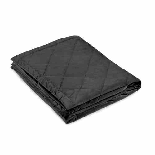 Bilde av Sengeteppe m/diamant quilt velour black