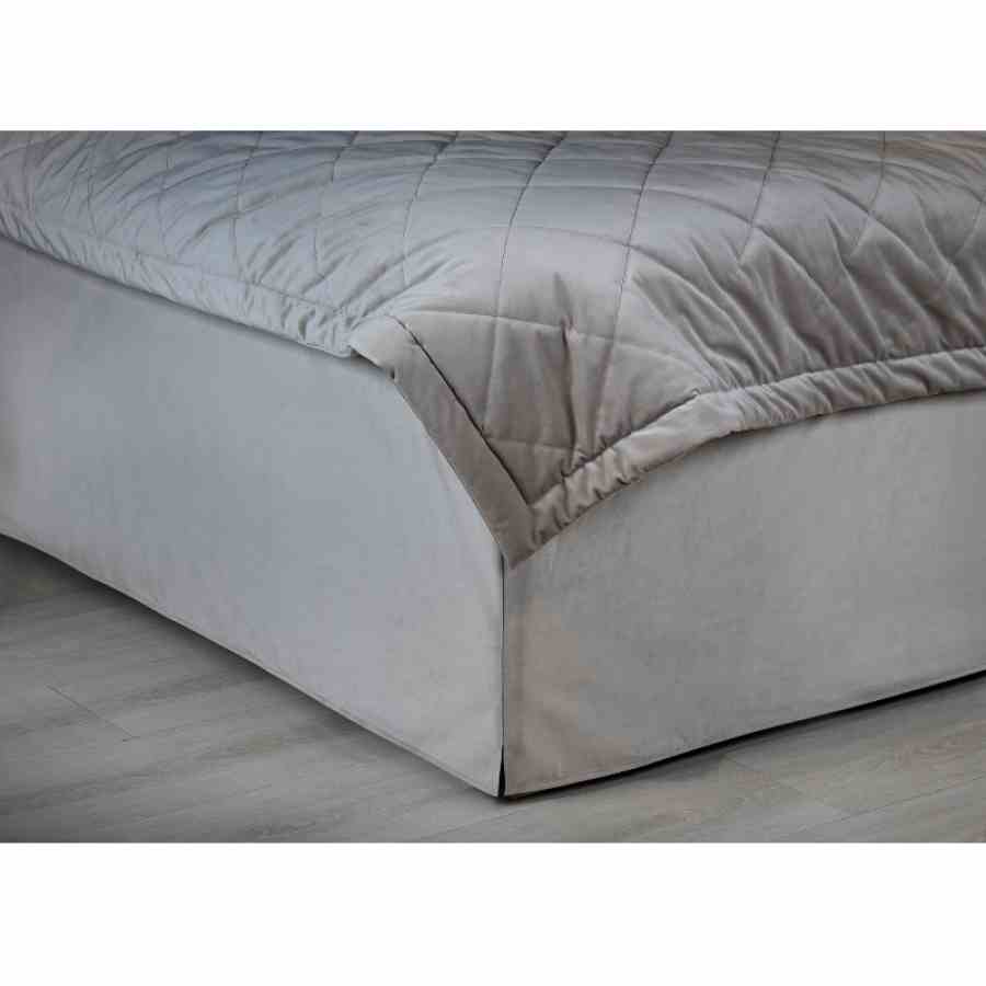 Bilde av Sengekappe velour beige