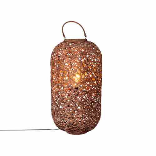 Diego gulvlampe H65cm Brun