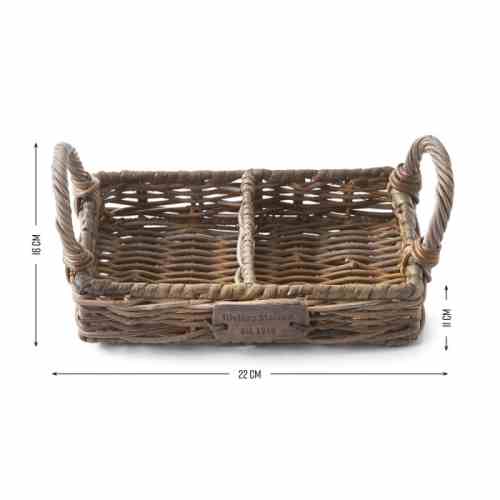 Rustic Rattan Soap Tray