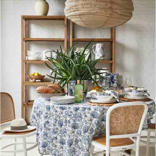Floral Island Table Cloth dia 180