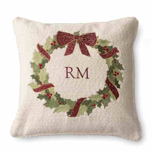 Christmas Wreath Pillow Cover 50x50