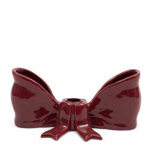 Festive Bow Candle Holder