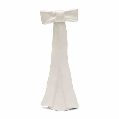Frosty Bow Candle Holder