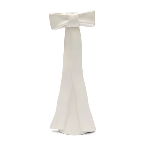 Frosty Bow Candle Holder