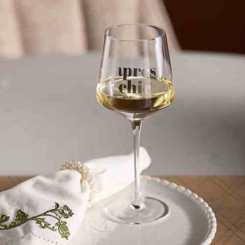 Après Chic Wine Glass