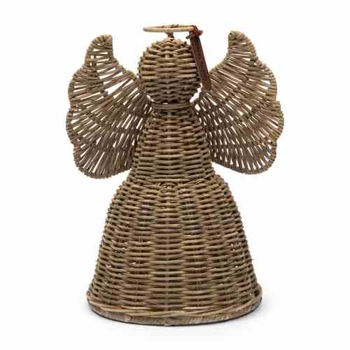 Rustic Rattan Lovely Angel Deco