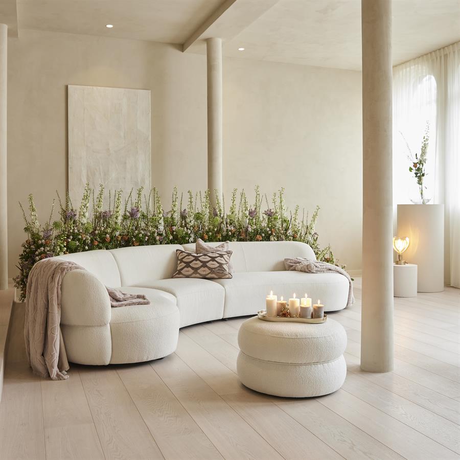 San Remo Sofa Arm Right 3,5 SiWhite - Bilde 16