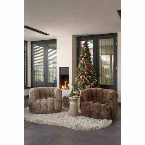 Arosa Swivel Armchair Brown