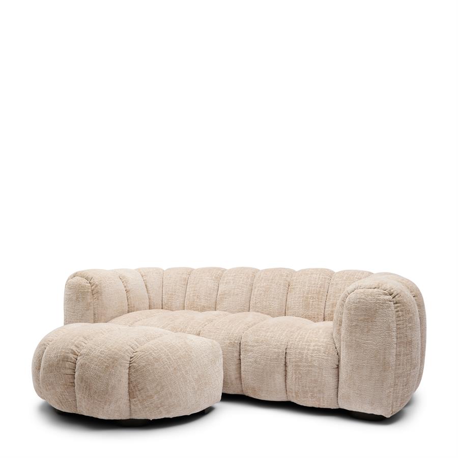 Vicenza Lounge Footstool Natural - Bilde 12
