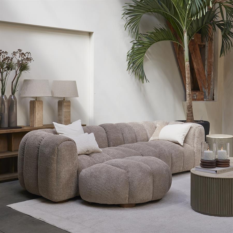 Vicenza Lounge Footstool Natural - Bilde 13