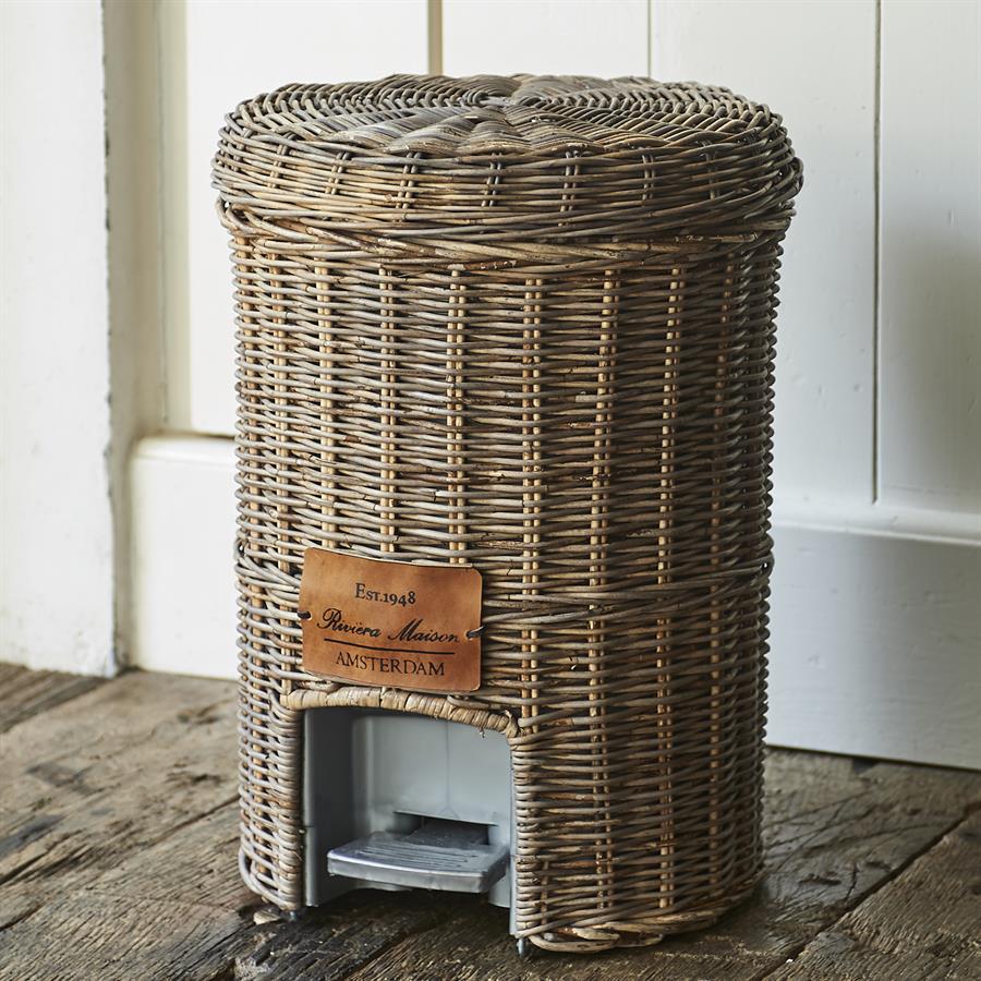 Rustic Rattan Classic Bin - Bilde 3