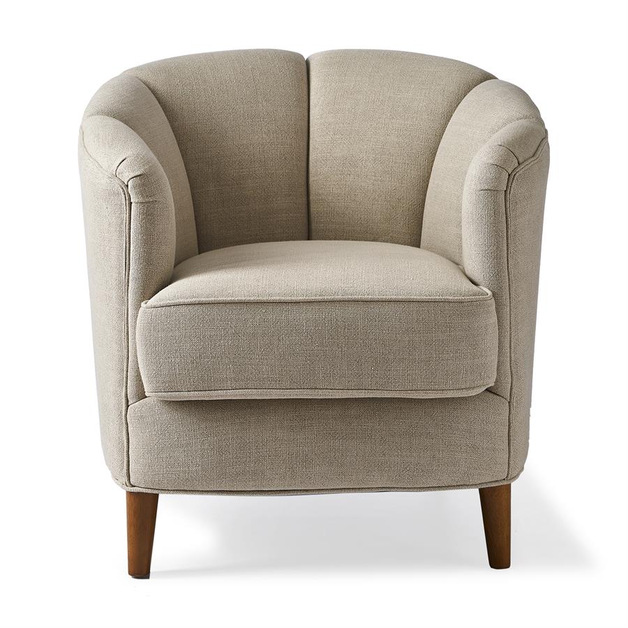 Rue Royale Armchair Linen FabFlax - Bilde 7