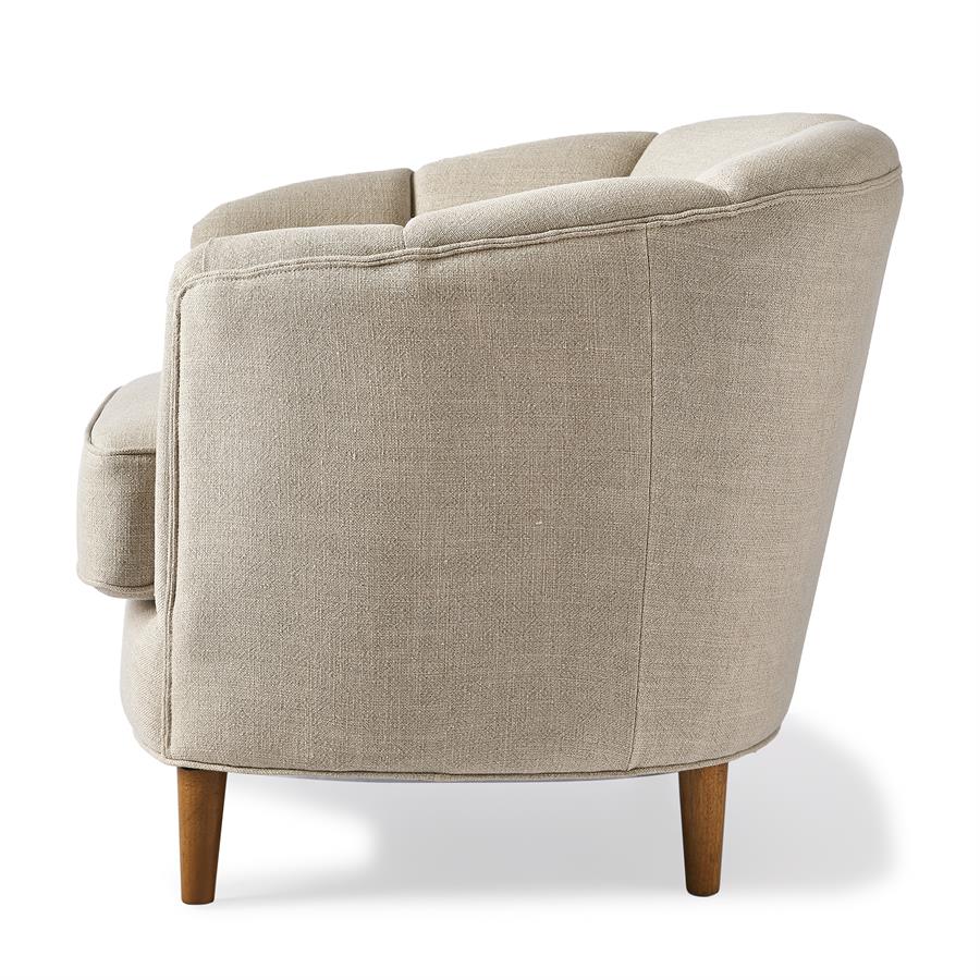 Rue Royale Armchair Linen FabFlax - Bilde 10