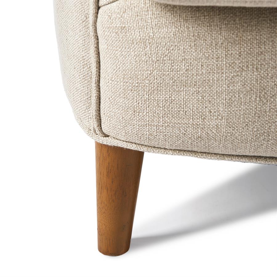 Rue Royale Armchair Linen FabFlax - Bilde 13