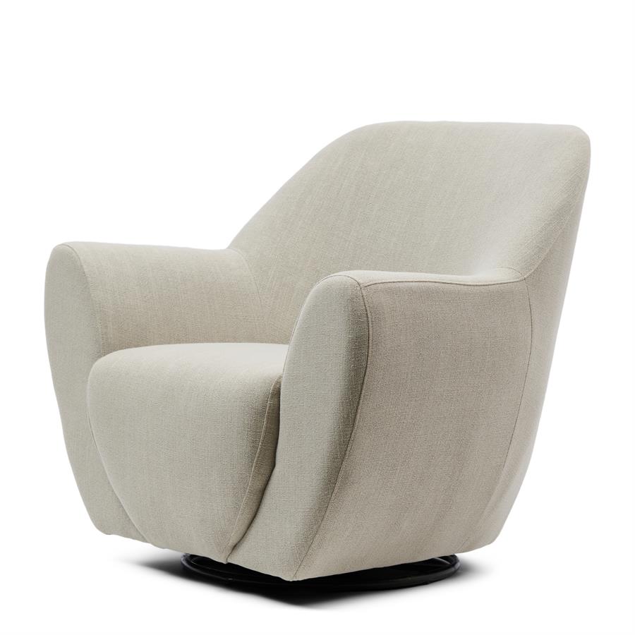 The Jill Swivel Chair Fabulous Flax - Bilde 9