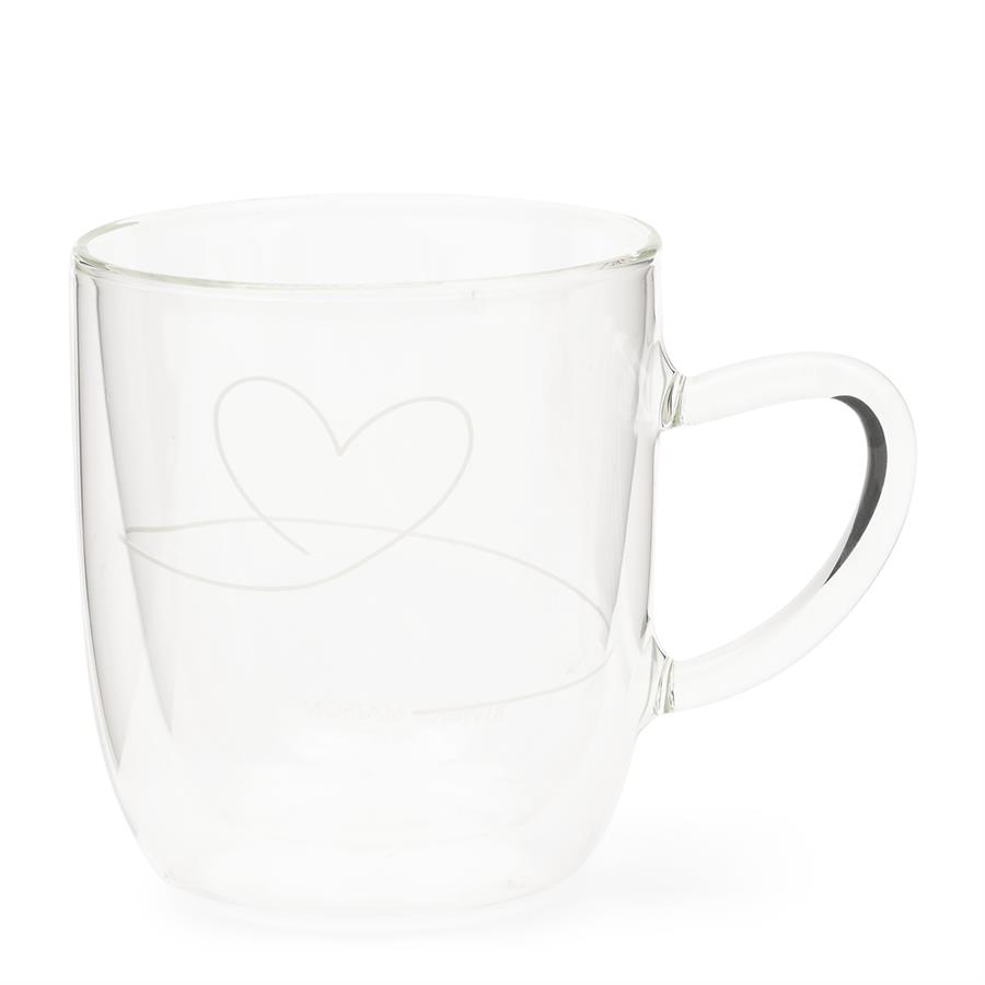 With Love Double Wall Glass M - Bilde 3