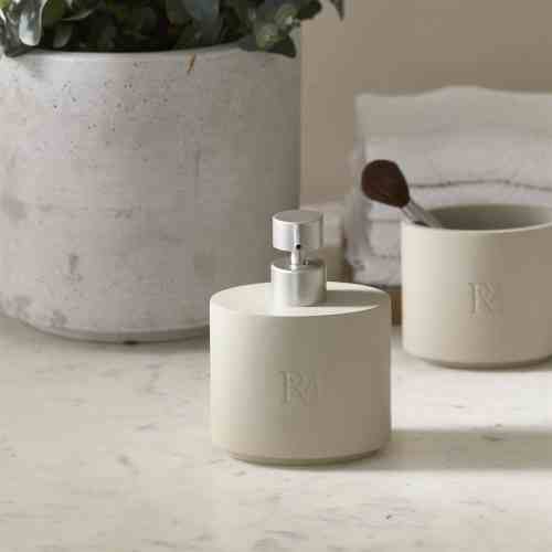 RM Monogram Soap Dispenser