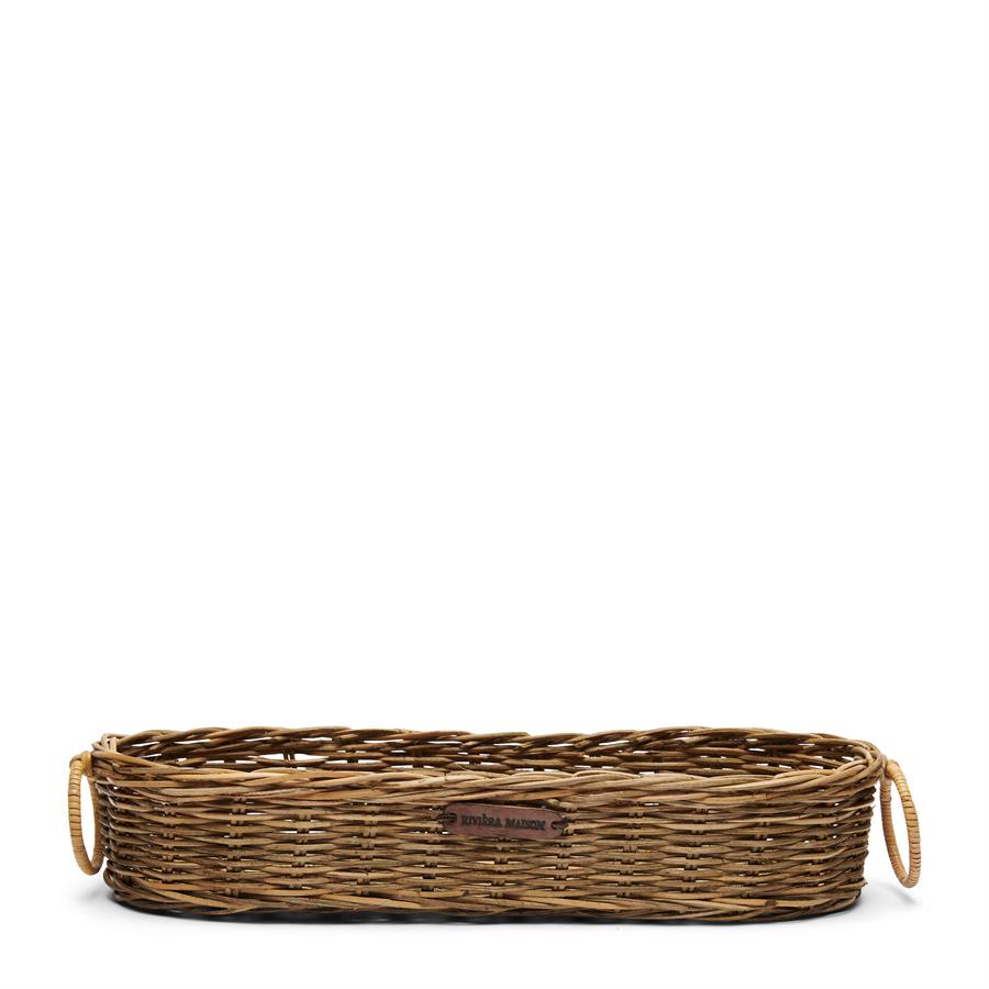 Rustic Rattan Fresh Baquette Basket - Bilde 2