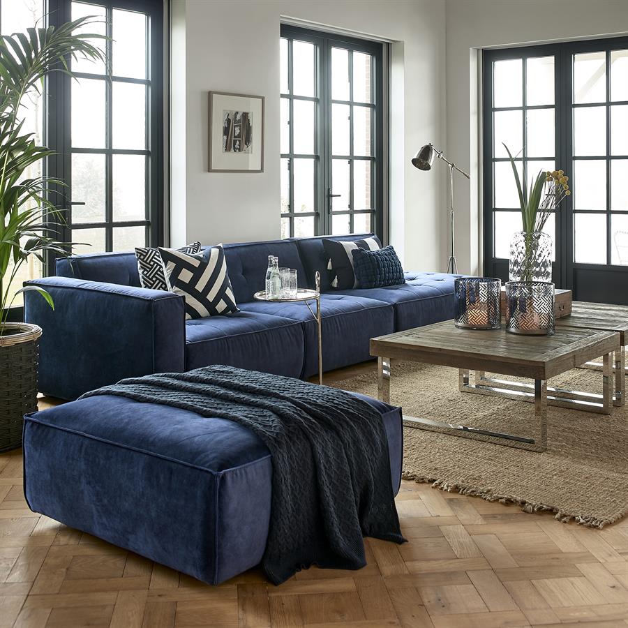 Brandon Lounger Right Vel EstBlue - Bilde 19