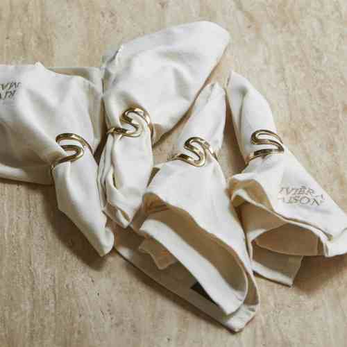 Roselle Napkin Ring 4 pieces