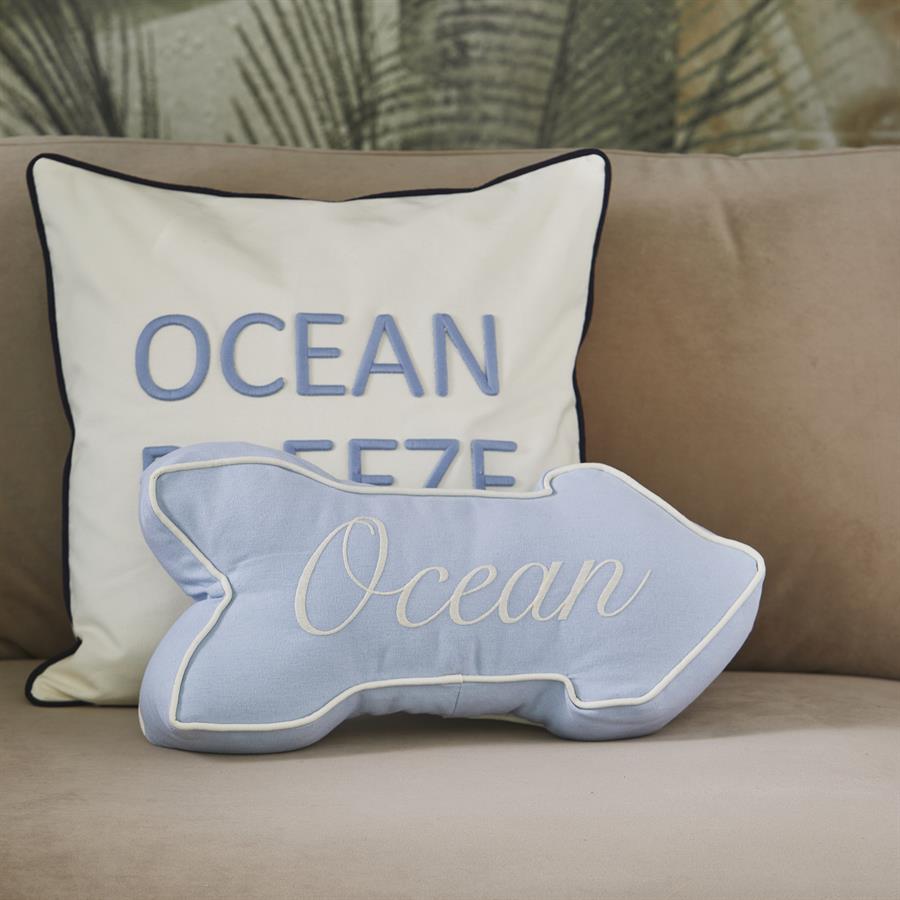 Beach Sign Box Pillow - Bilde 6