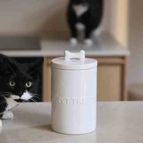Pet Treats Storage Jar