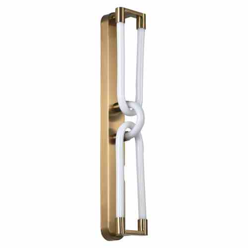 Wall lamp Lysa brushed gold