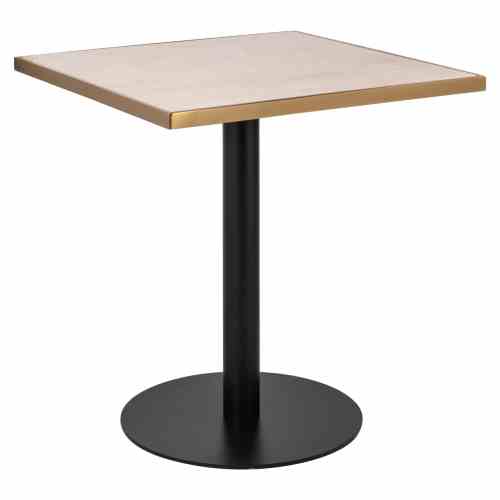 Bistro table Brazza beige 70x70