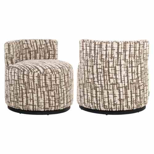 Lounge chair Franny cream