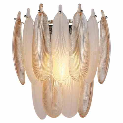 Wall lamp Chloe brass antique