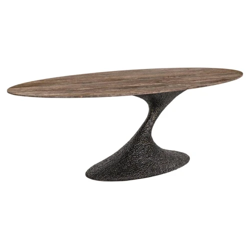 Dining table Russo ash brown oval 235
