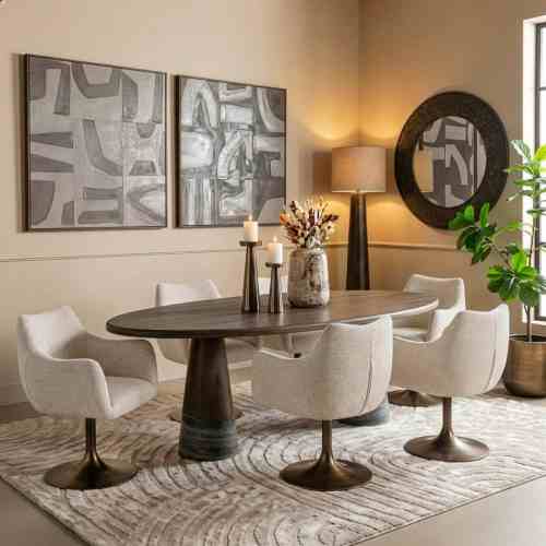 Wall art Zenith sand left