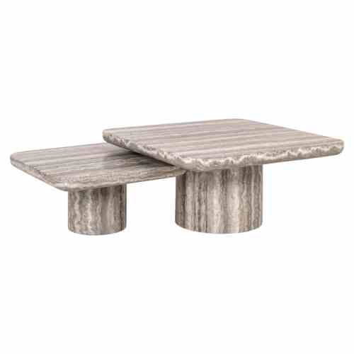 Coffee table Dulce grey  (denizly) (Set of 2)
